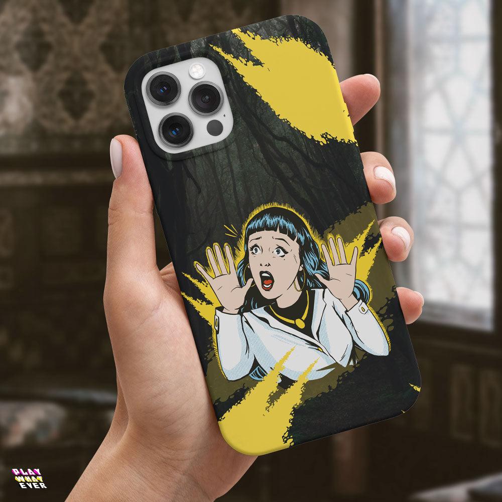 Jump Scare Tactics Dark Forest Tough Phone Case - Image 2