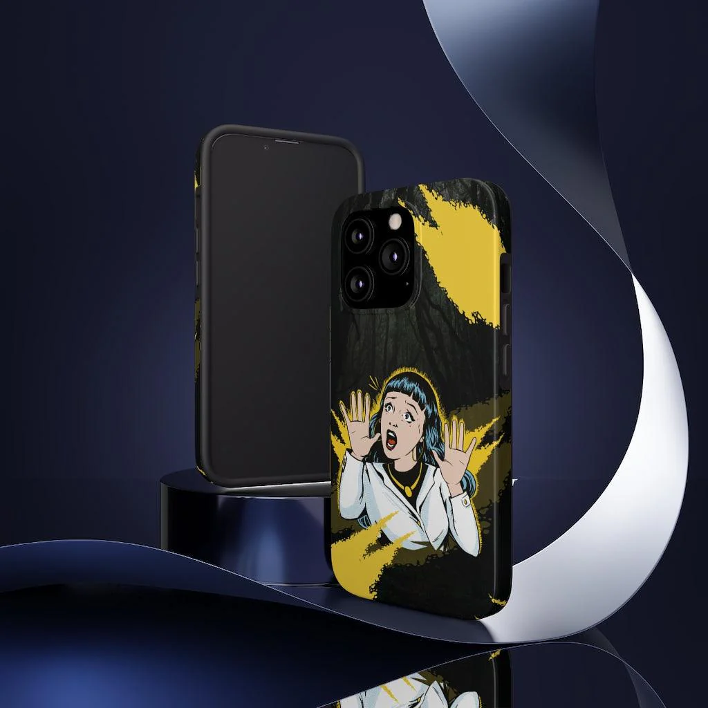 Jump Scare Tactics Dark Forest Tough Phone Case - Image 3