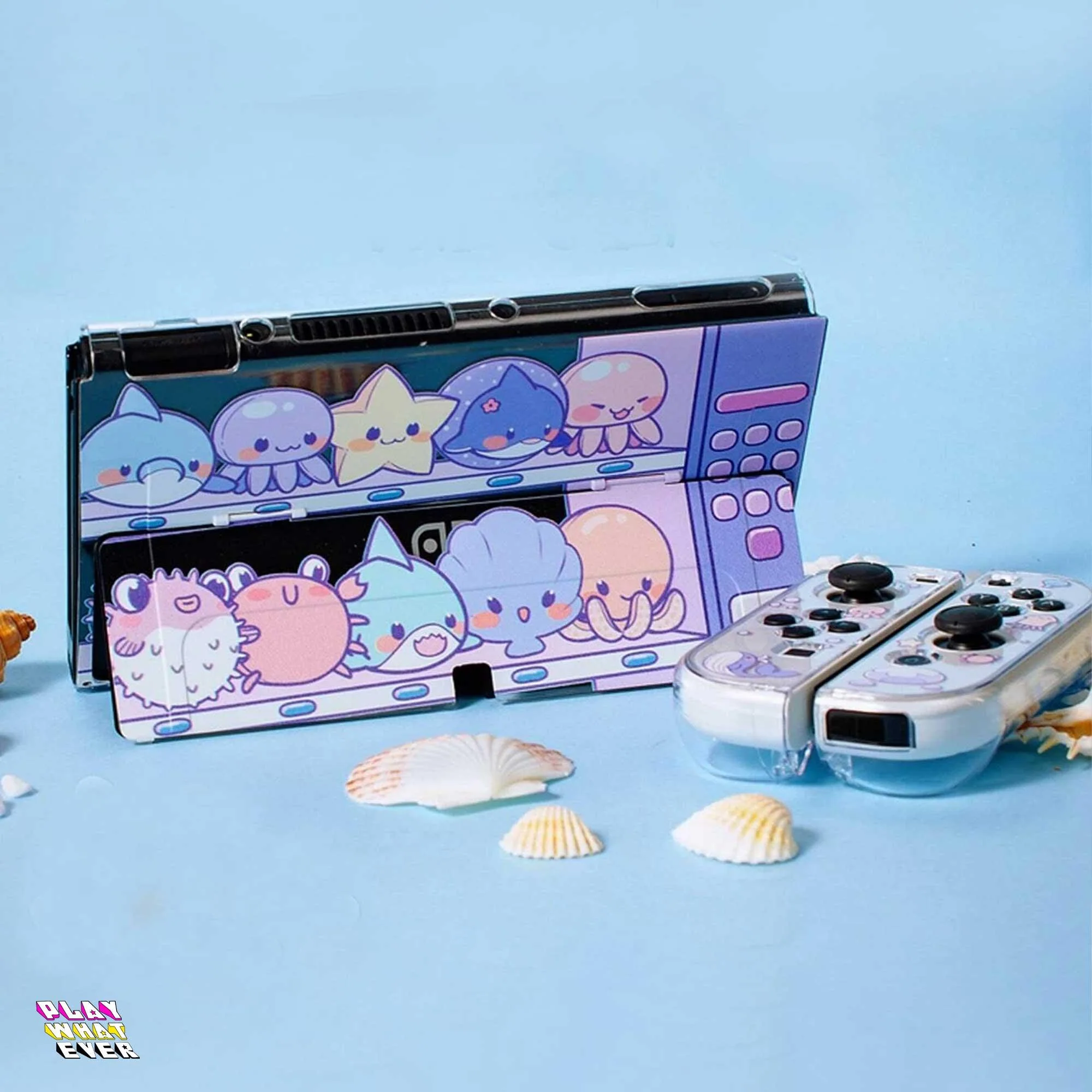 Kawaii Sea Plushie Vending Machine Nintendo Switch Case - Image 3