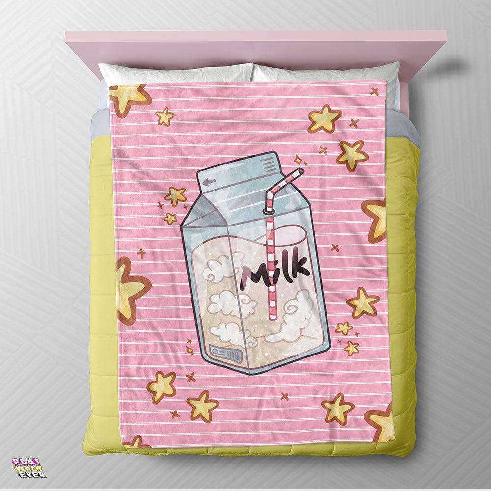 Kawaii Sweet Cloud Milk Anime Blanket - Image 2