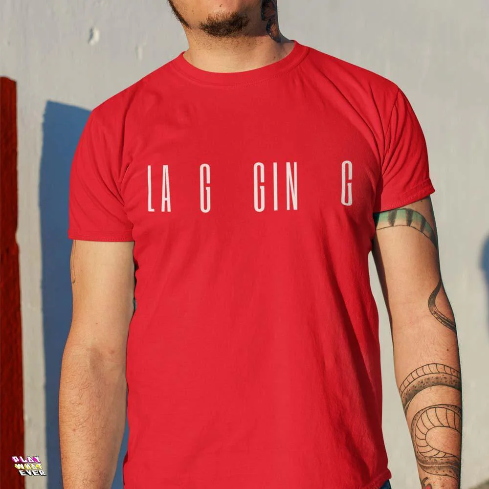 Lagging Trouble Unisex Jersey T-Shirt - Image 3