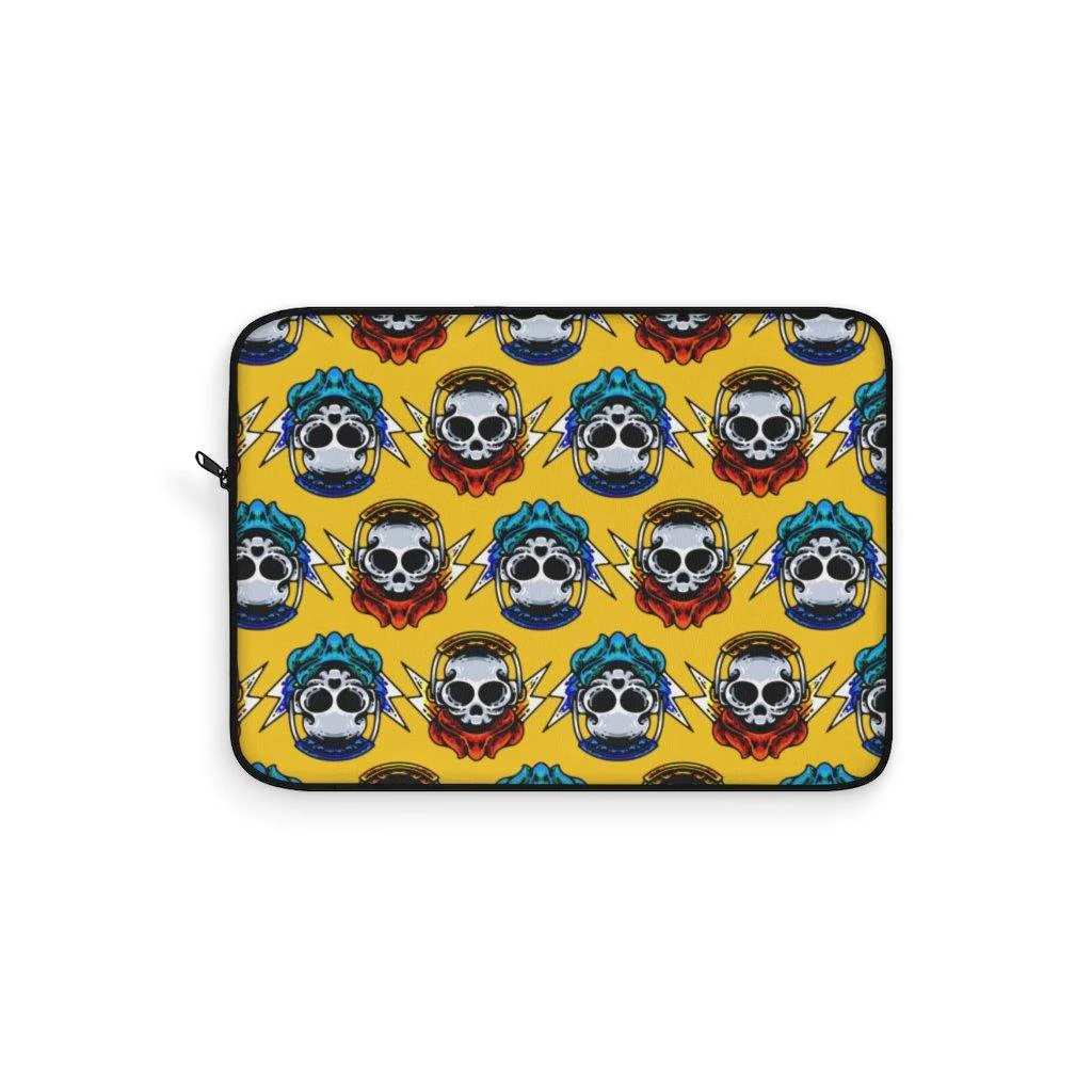 Lala Skull Heads Laptop Sleeve - Image 4