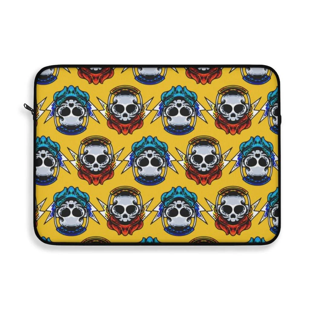 Lala Skull Heads Laptop Sleeve - Image 7