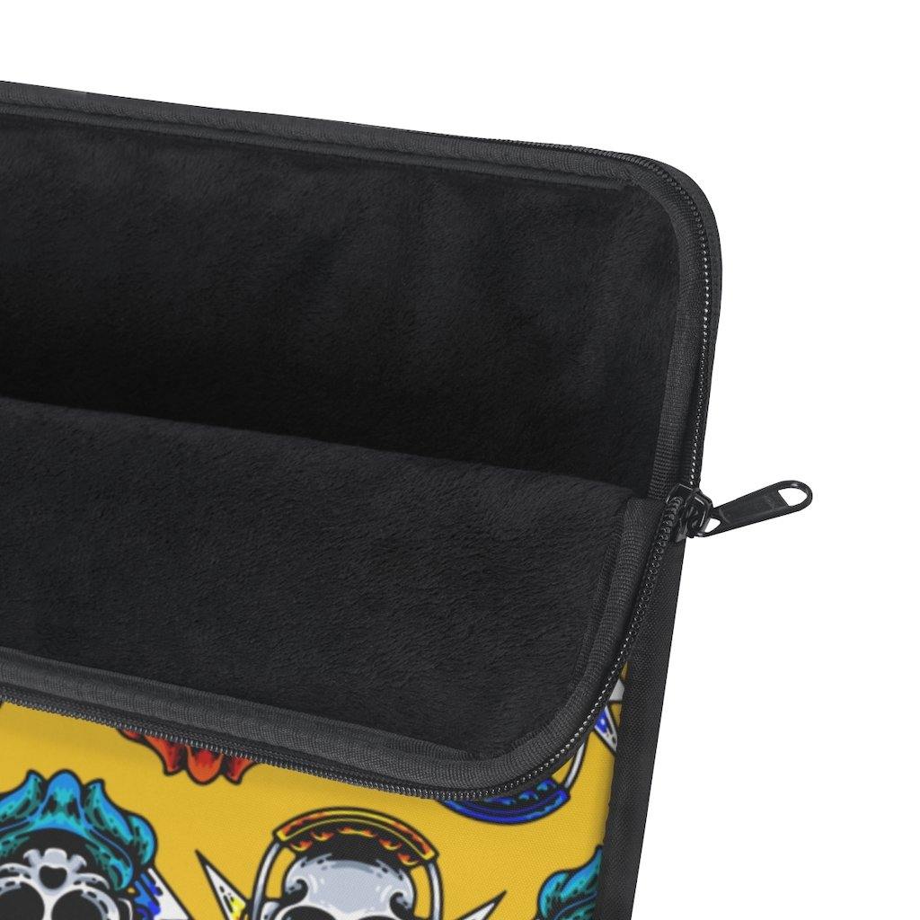 Lala Skull Heads Laptop Sleeve - Image 9