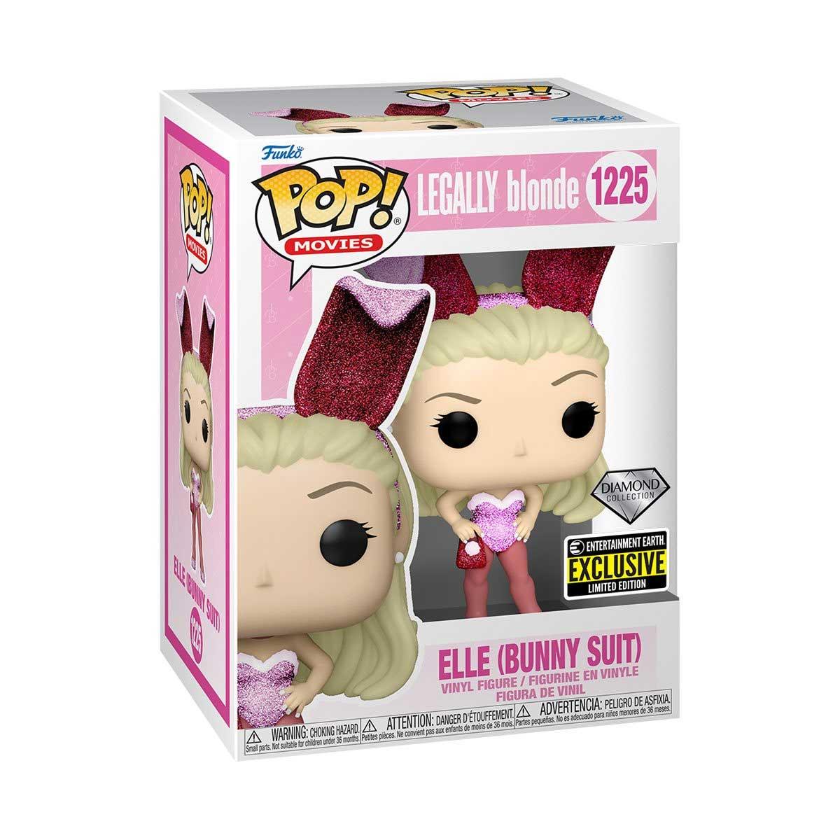 Legally Blonde Elle Woods Bunny Diamond Glitter Pop! Vinyl Figure - Image 3