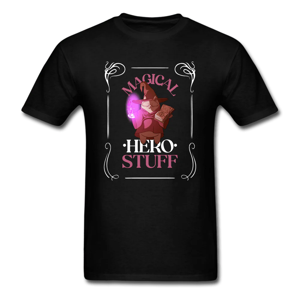 Magical Cat Wizard Gamer Shirt