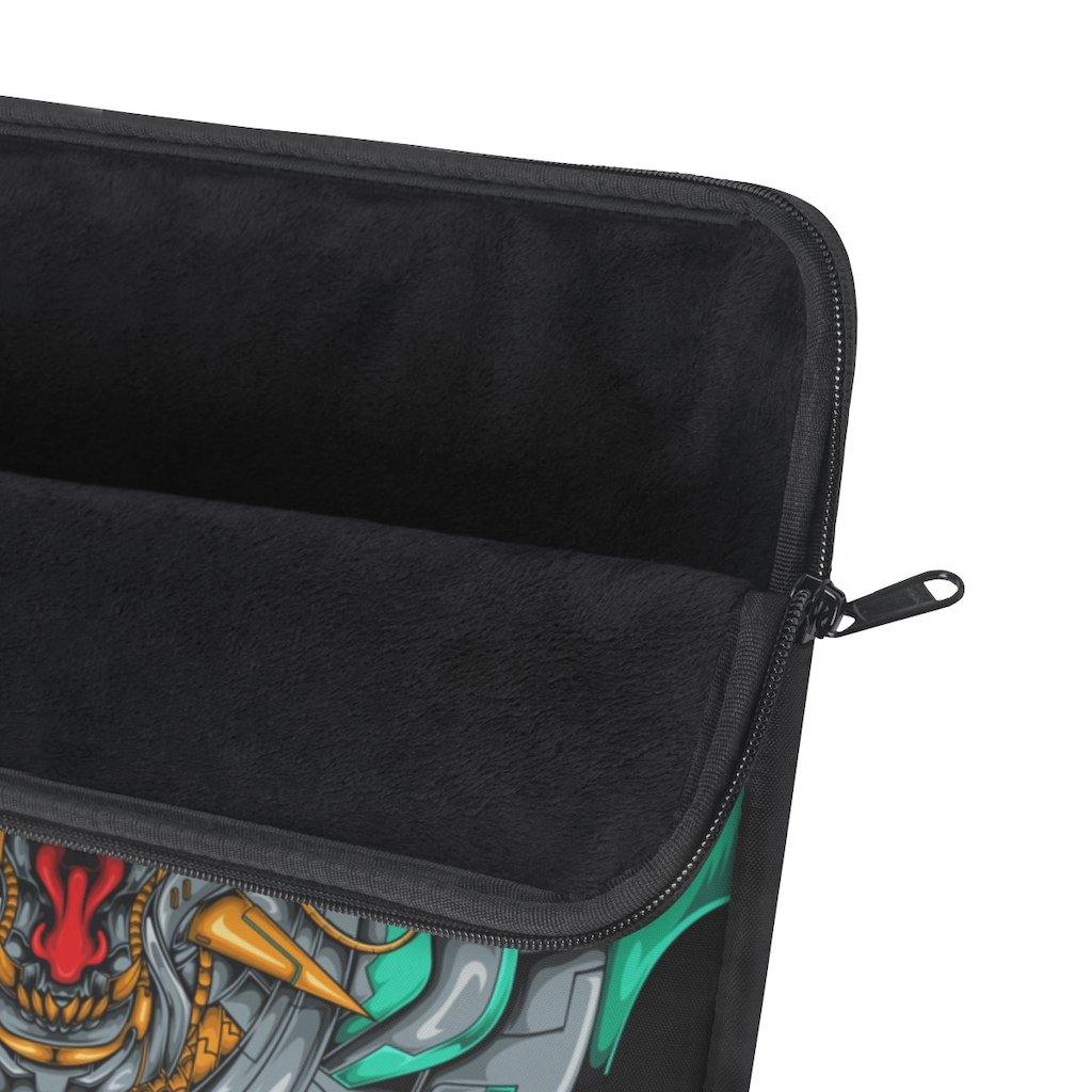 Mecha Dragon Emerald Laptop Sleeve - Image 6
