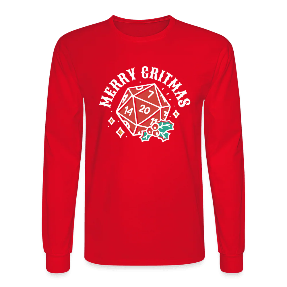 Merry Critmas Long Sleeve T-Shirt - Image 3