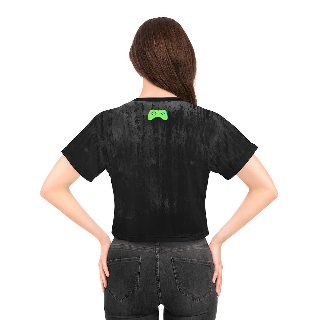 Midnight Game Life Gamer Crop Tee - Image 11