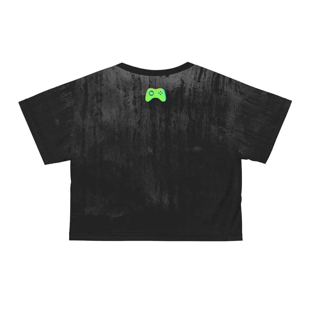 Midnight Game Life Gamer Crop Tee - Image 13