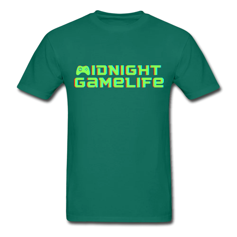 Midnight Game Life Ultra Cotton Gamer T-Shirt - Image 5