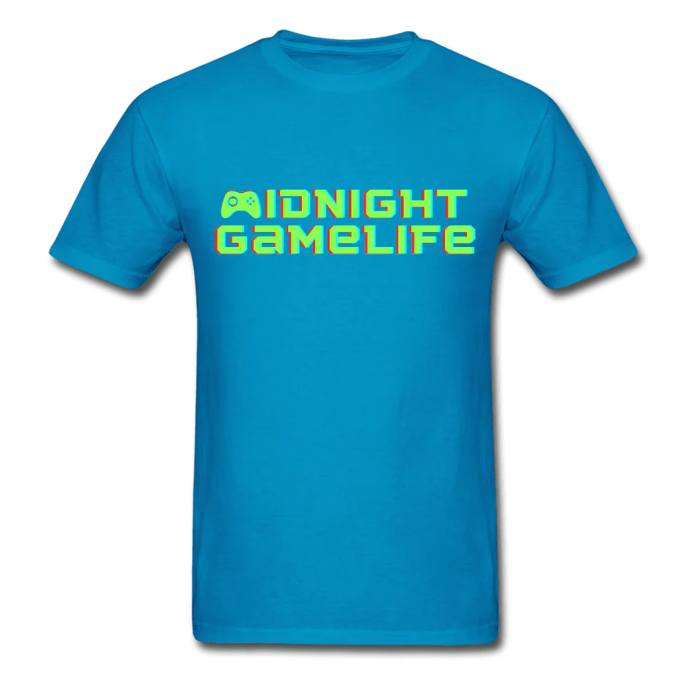 Midnight Game Life Ultra Cotton Gamer T-Shirt - Image 6