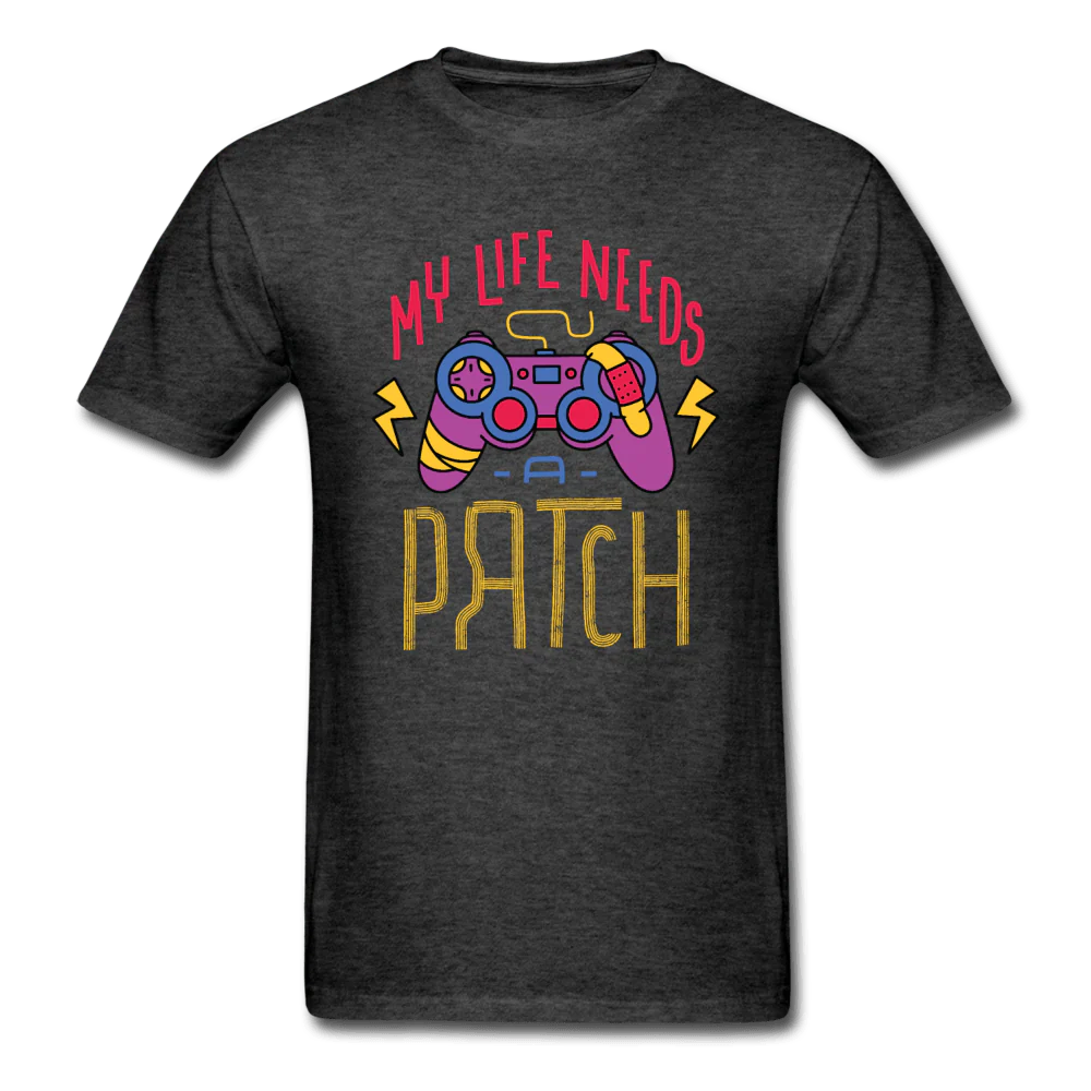 My Life Needs a Patch Gamer Unisex T-Shirt - Image 3