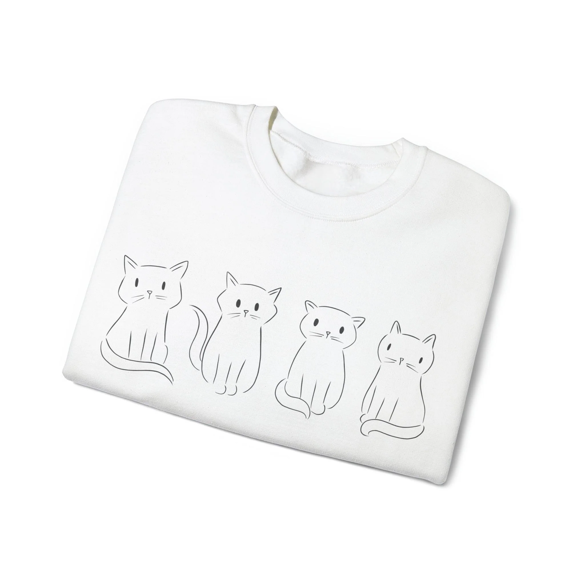 My Sweet Cat Unisex Crewneck Sweatshirt - Image 3