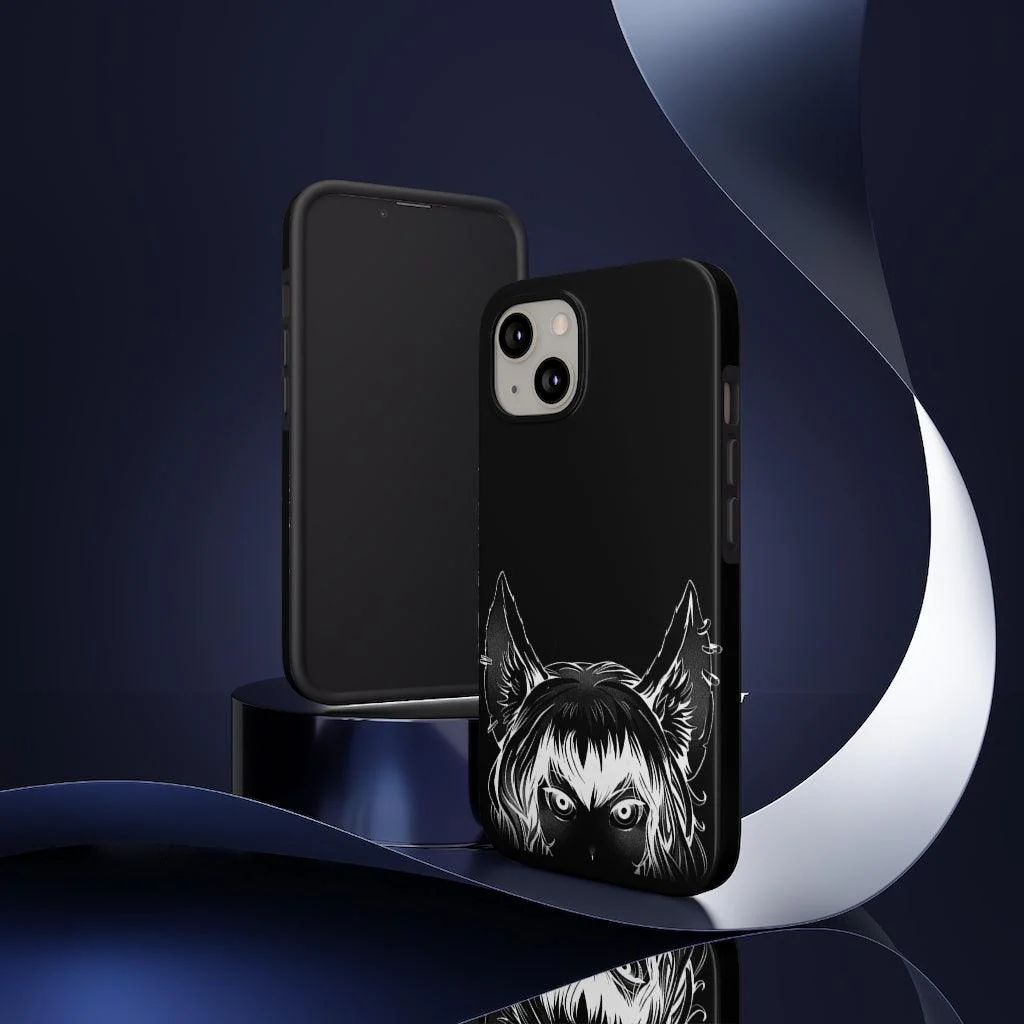 Ninja Fox Kitsune Anime Tough Phone Case - Image 4