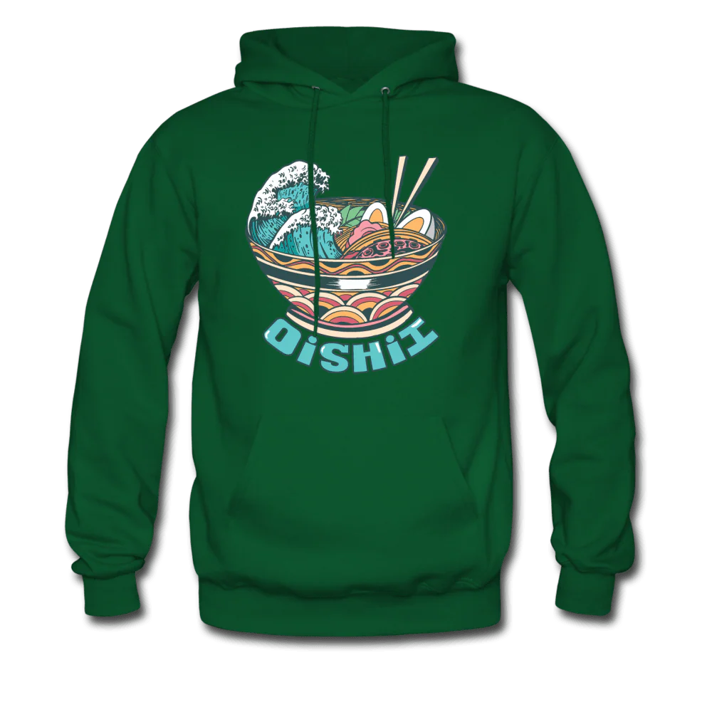Oishii Desu! Ramen Ocean Hoodie - Image 3