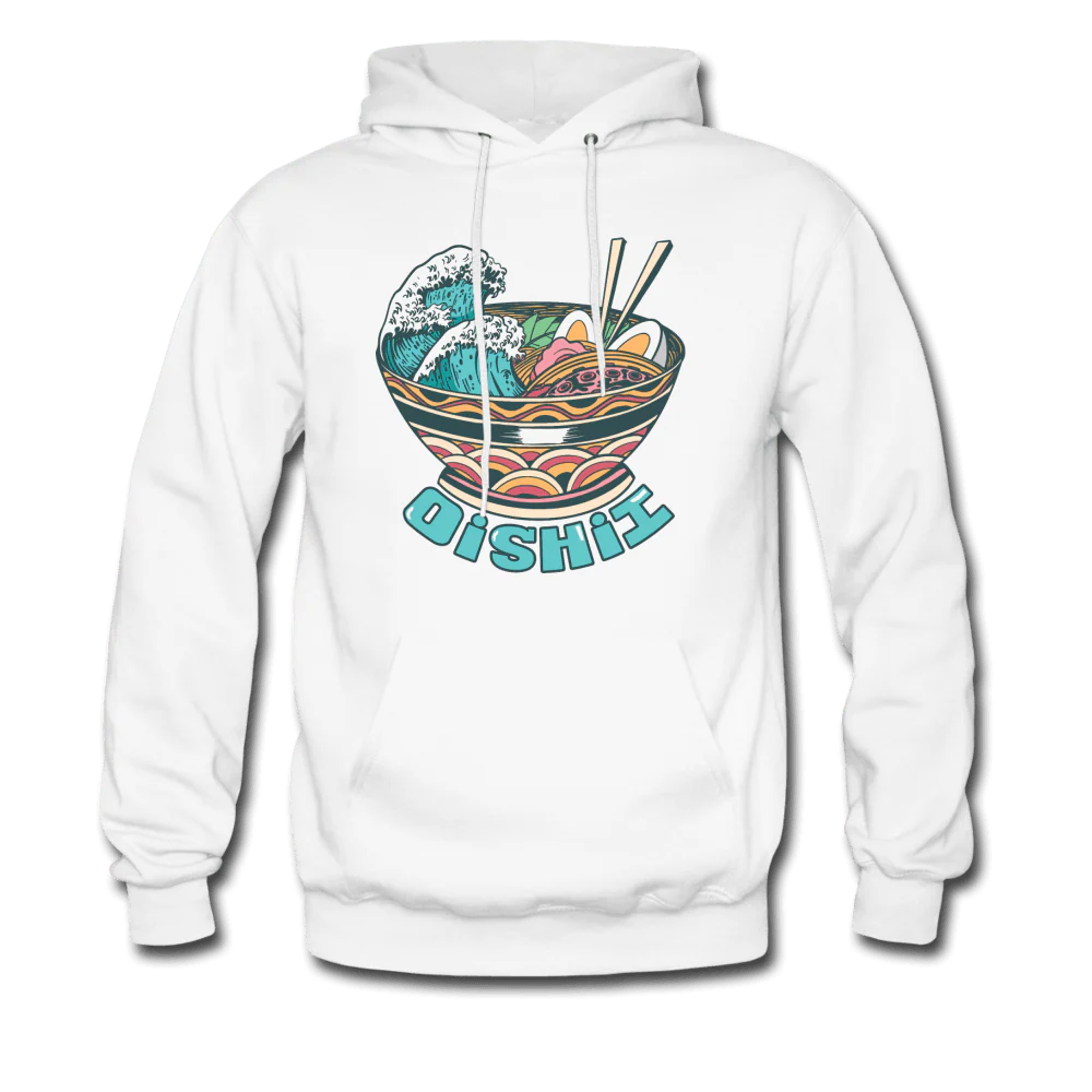 Oishii Desu! Ramen Ocean Hoodie - Image 6