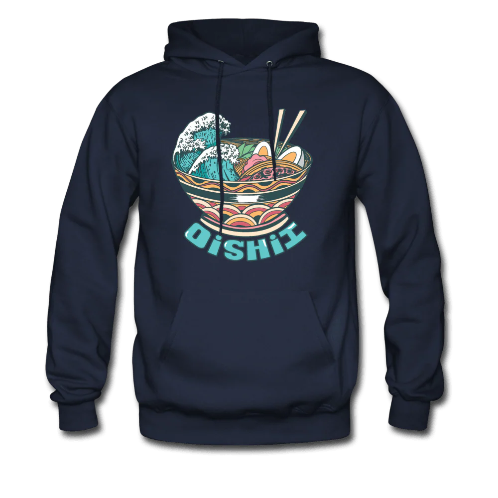 Oishii Desu! Ramen Ocean Hoodie - Image 7