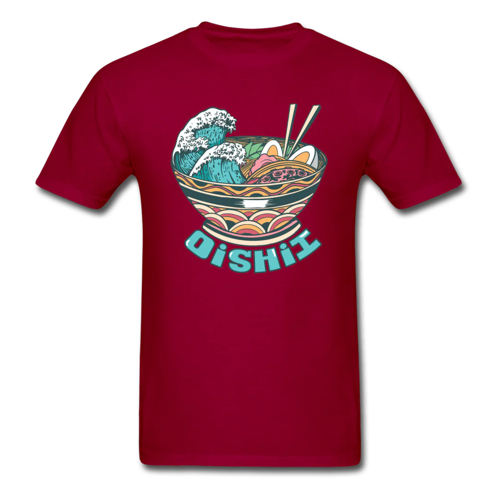 Oishii Desu! Ramen Ocean Unisex T-Shirt - Image 7