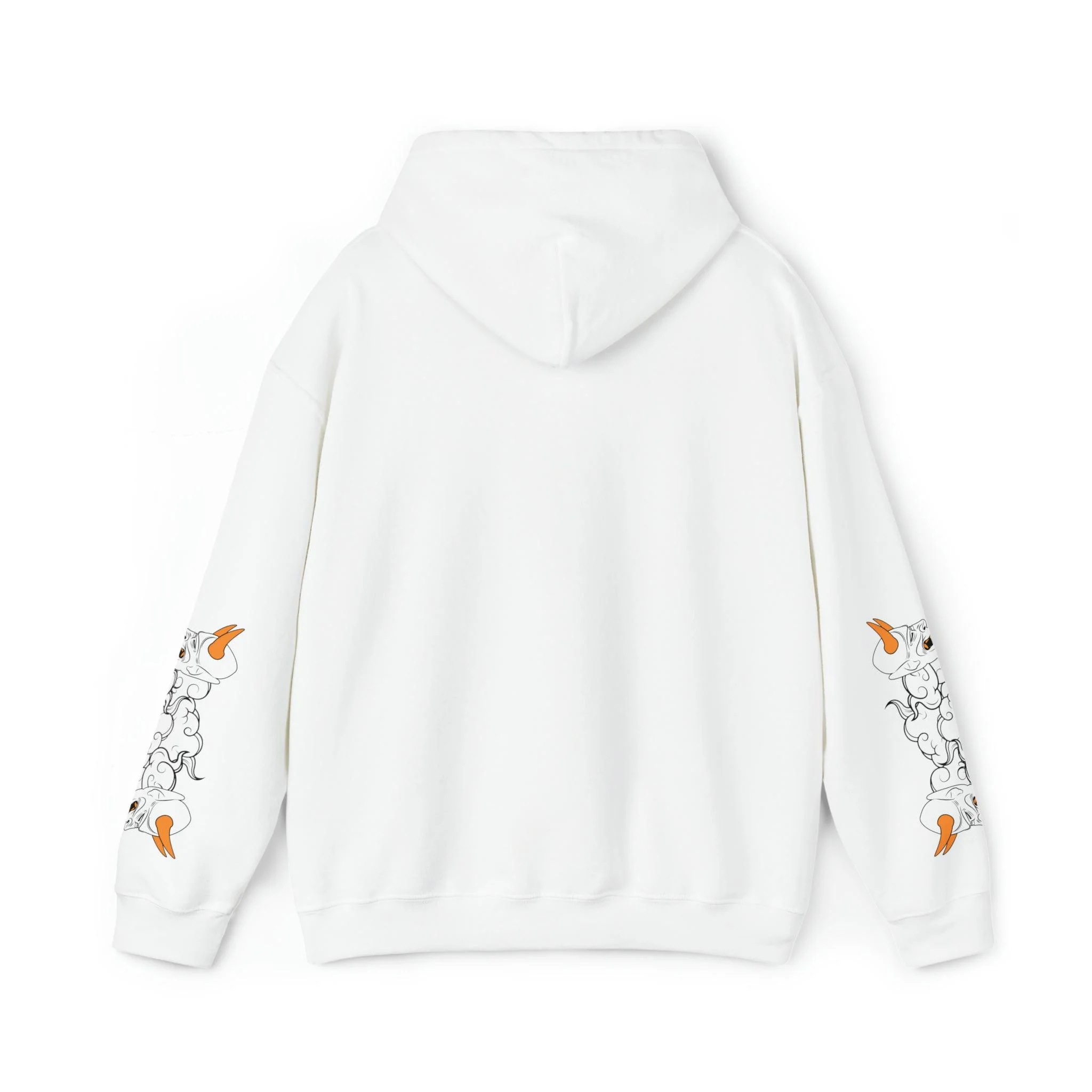 Oni Smoke Cool Anime Hoodie - Image 2
