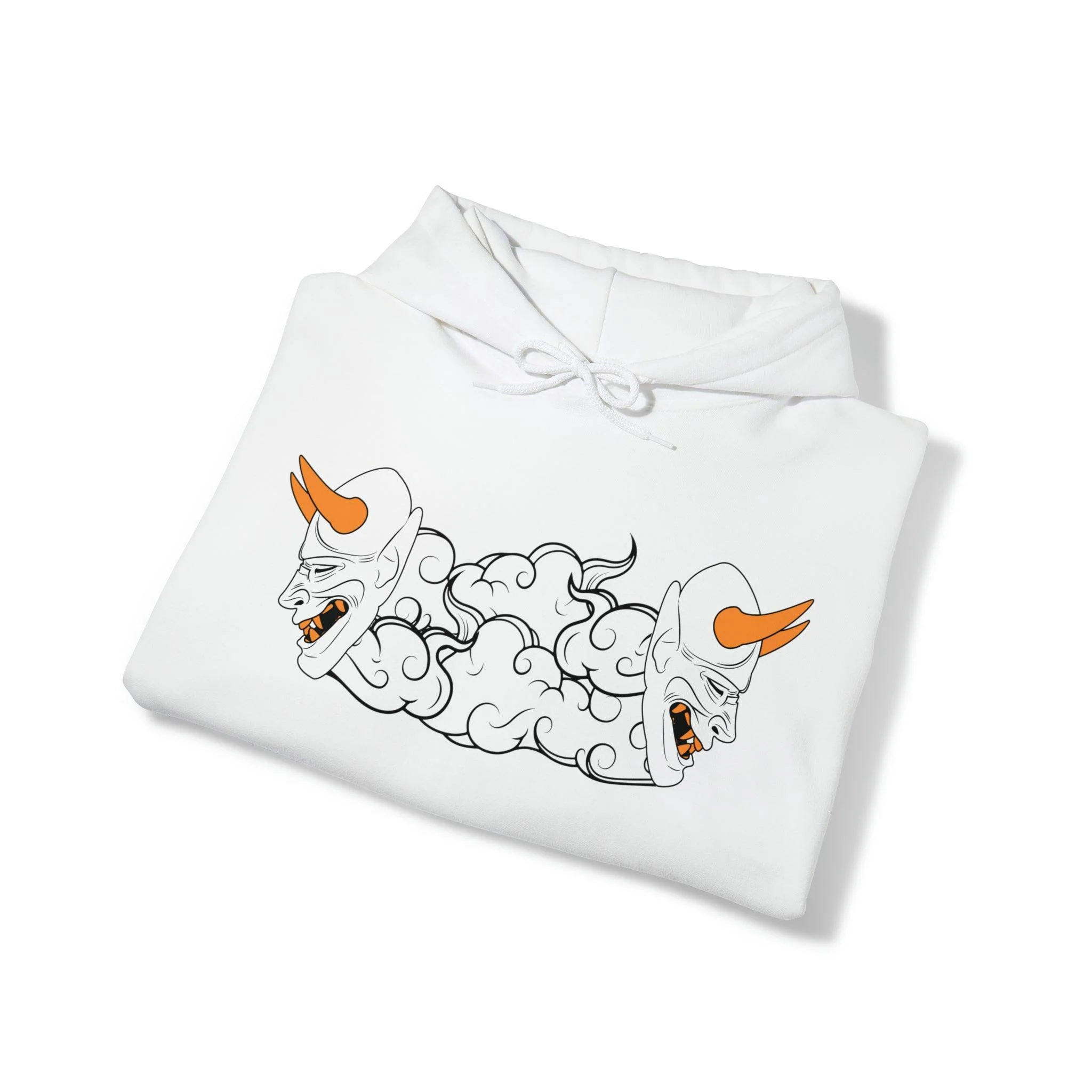Oni Smoke Cool Anime Hoodie - Image 4