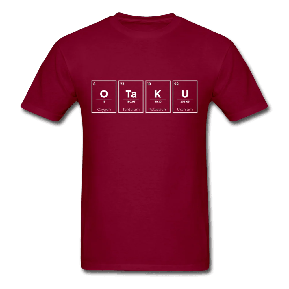 OTAKU Periodic Table #Nerd Unisex Classic T-Shirt - Image 4