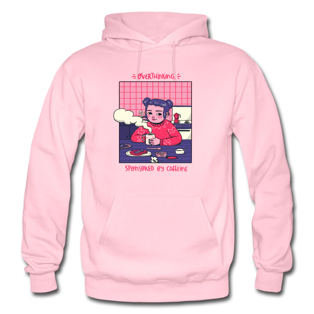 Overthinking Sponsored By Caffeine Cute Hoodie