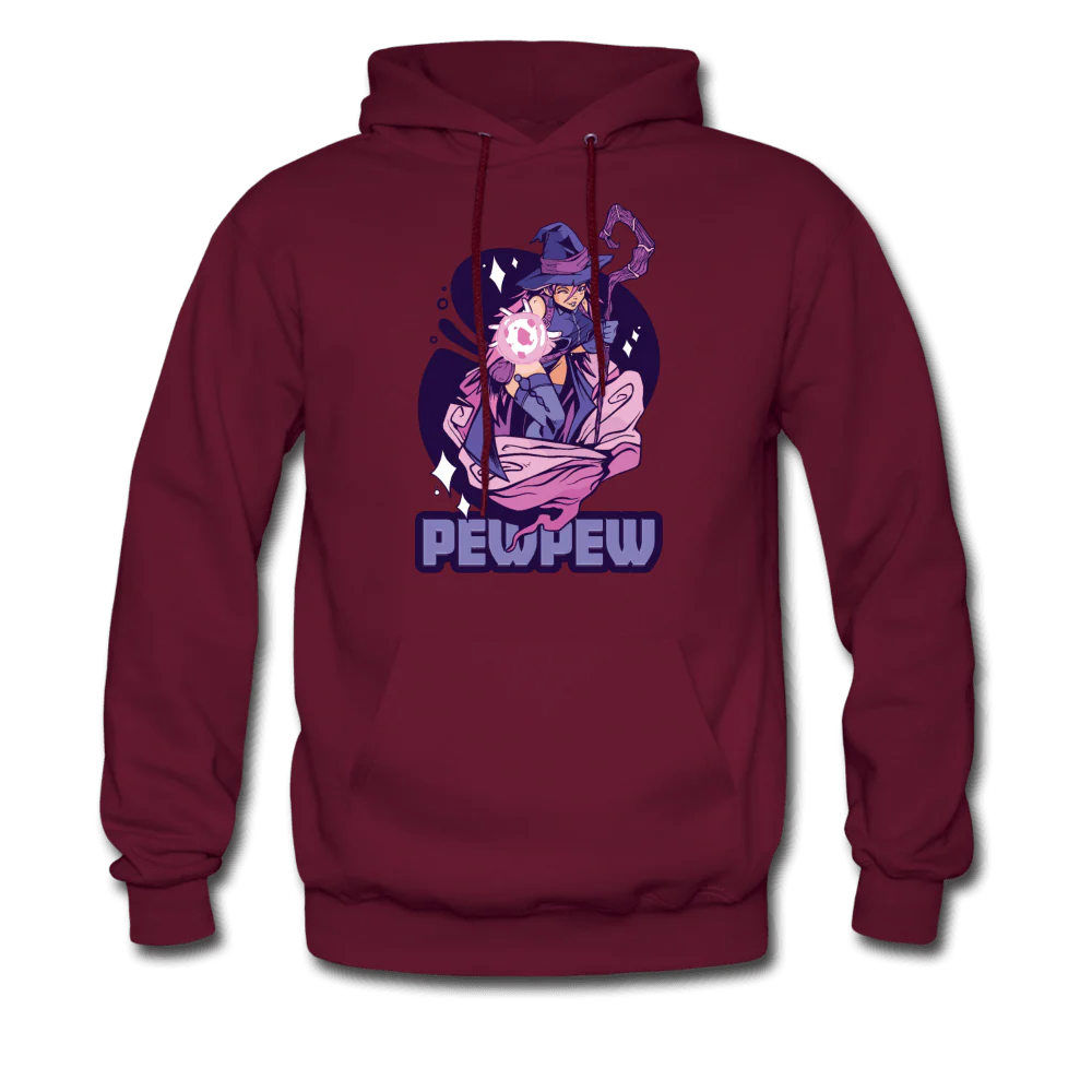 Pew Pew Magical Witch Hoodie - Image 5