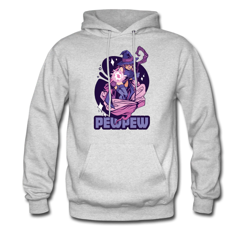 Pew Pew Magical Witch Hoodie - Image 6