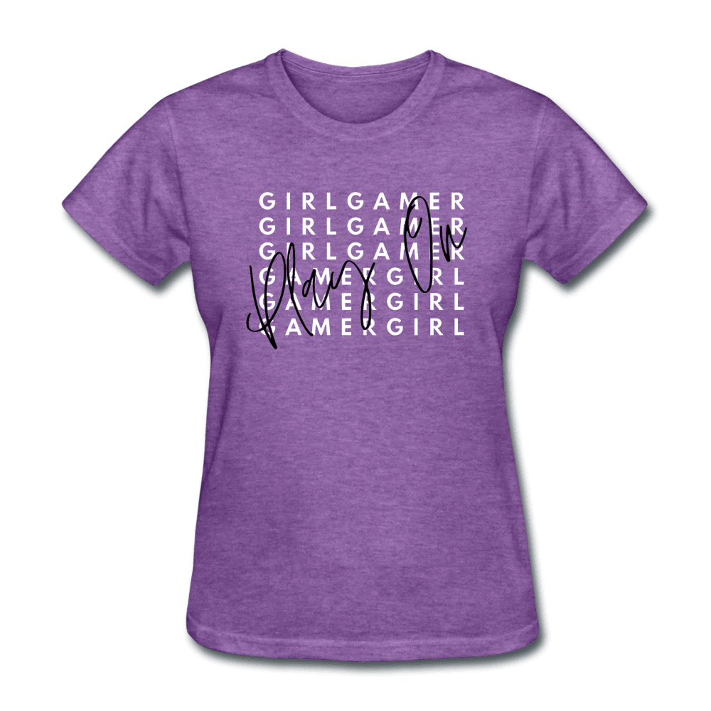 Play On Girl Gamer Cute Women's T-Shirt - Image 6