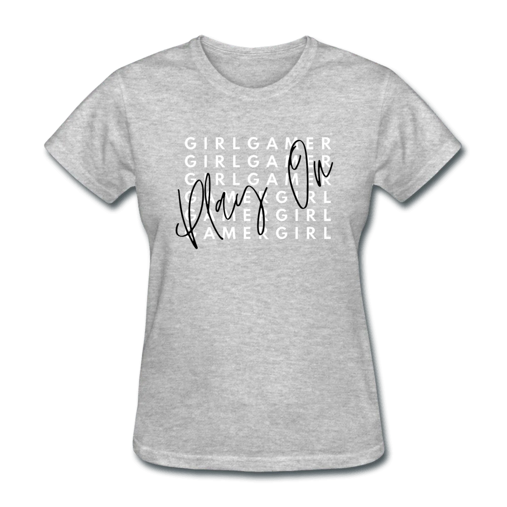 Play On Girl Gamer Cute Women's T-Shirt - Image 9