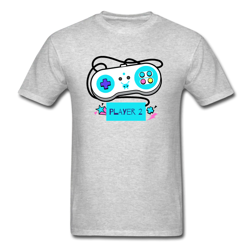 Player 2 Controller Gamer Shirt - Image 3