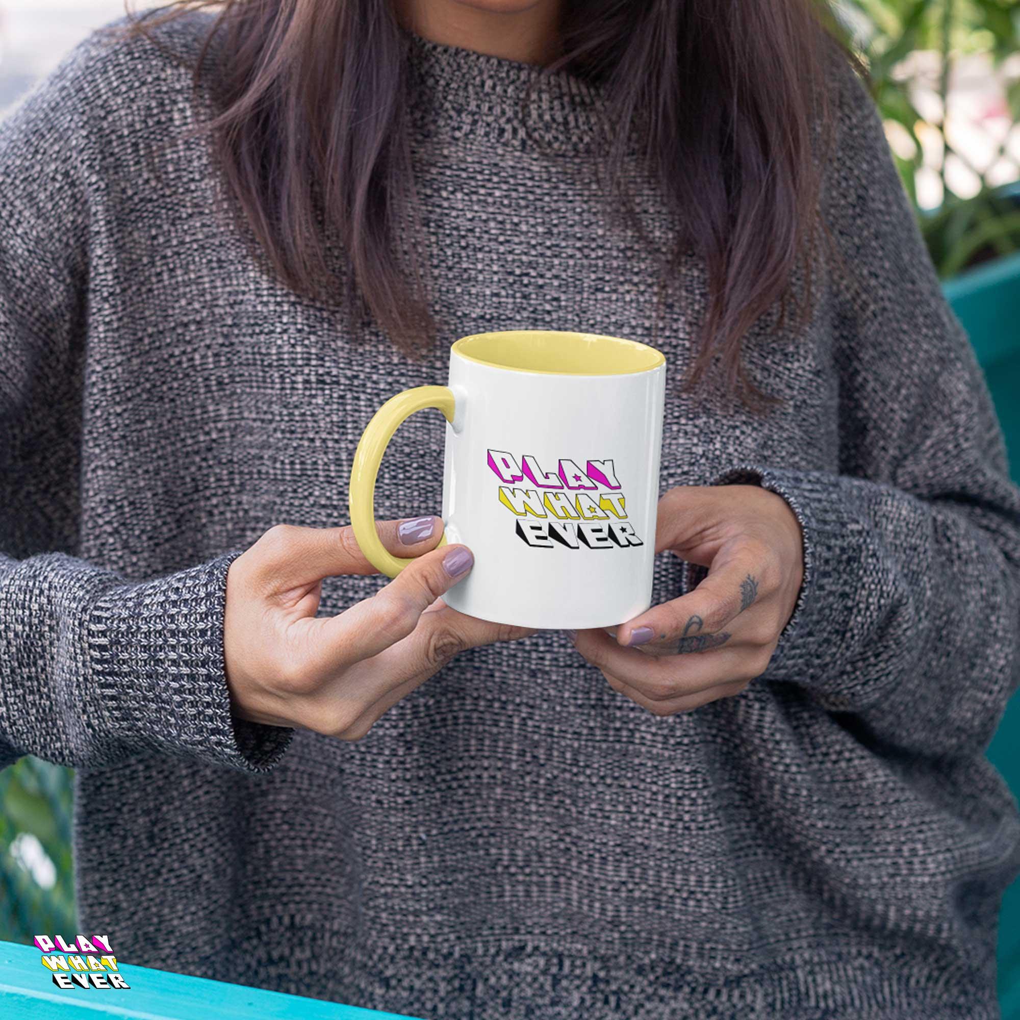 PlayWhatever Colorful 11oz Mug - Image 2