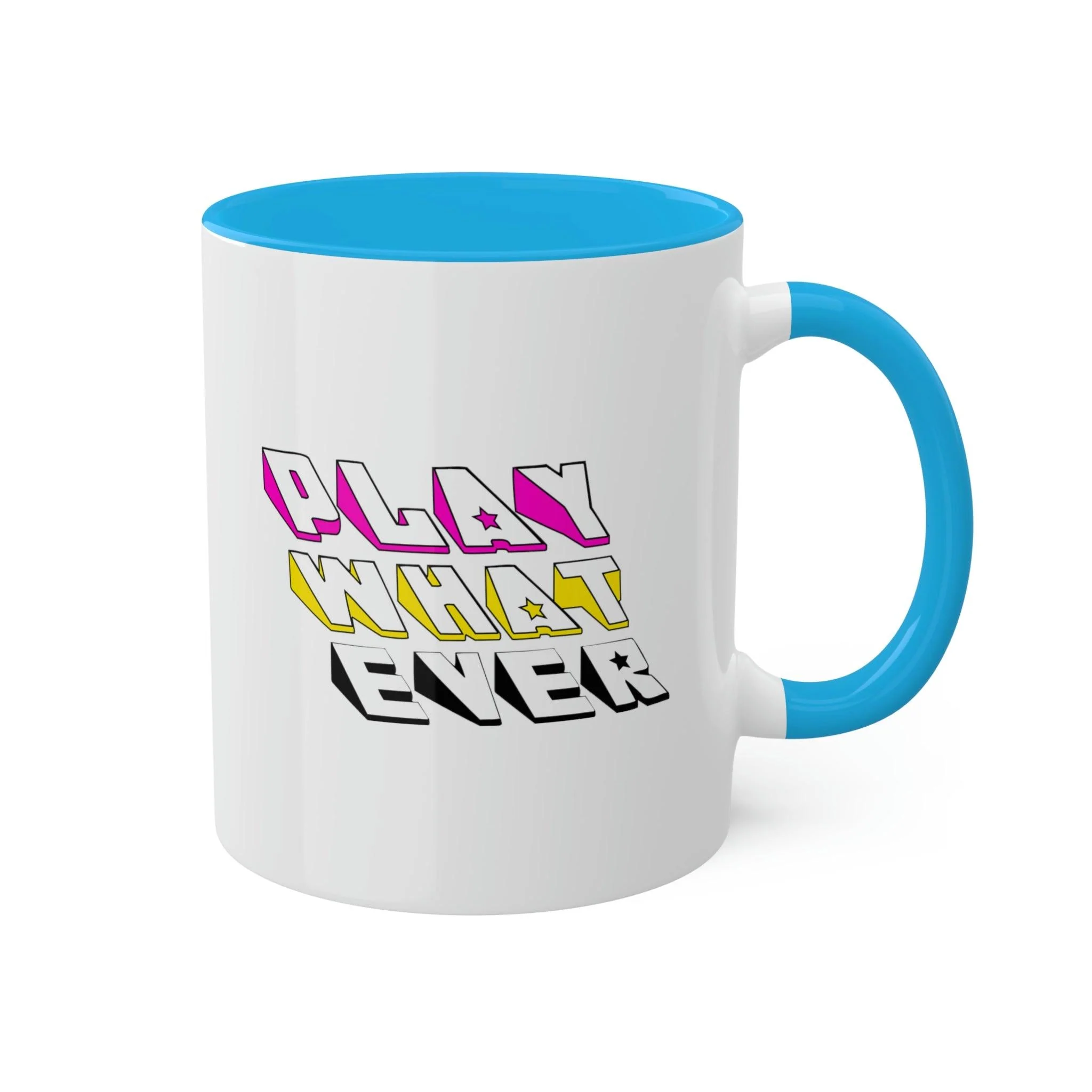 PlayWhatever Colorful 11oz Mug - Image 5