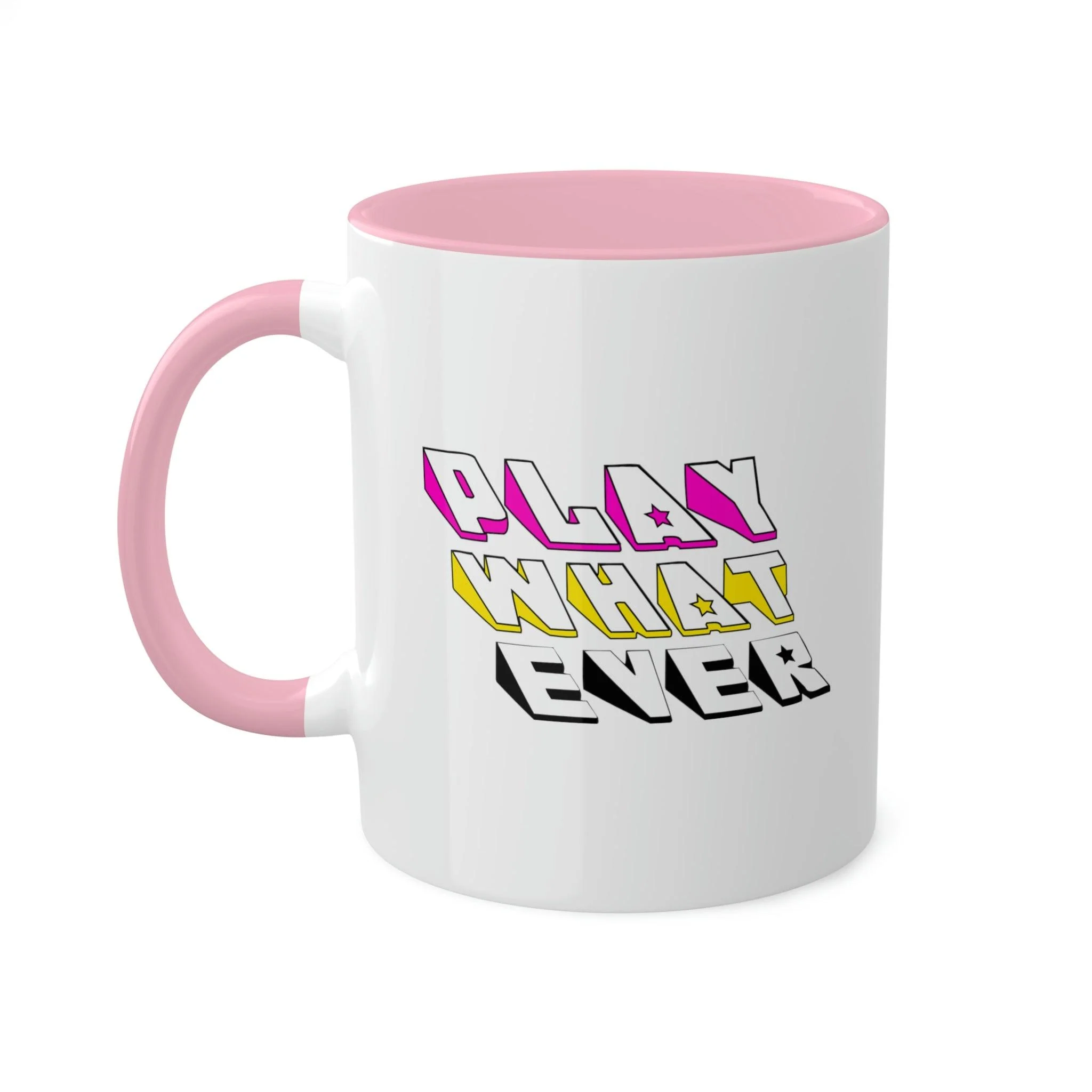 PlayWhatever Colorful 11oz Mug - Image 8