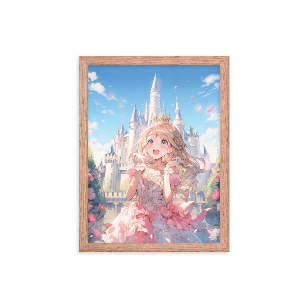 Princess Song in the Garden Anime Poster with Frame - Image 11