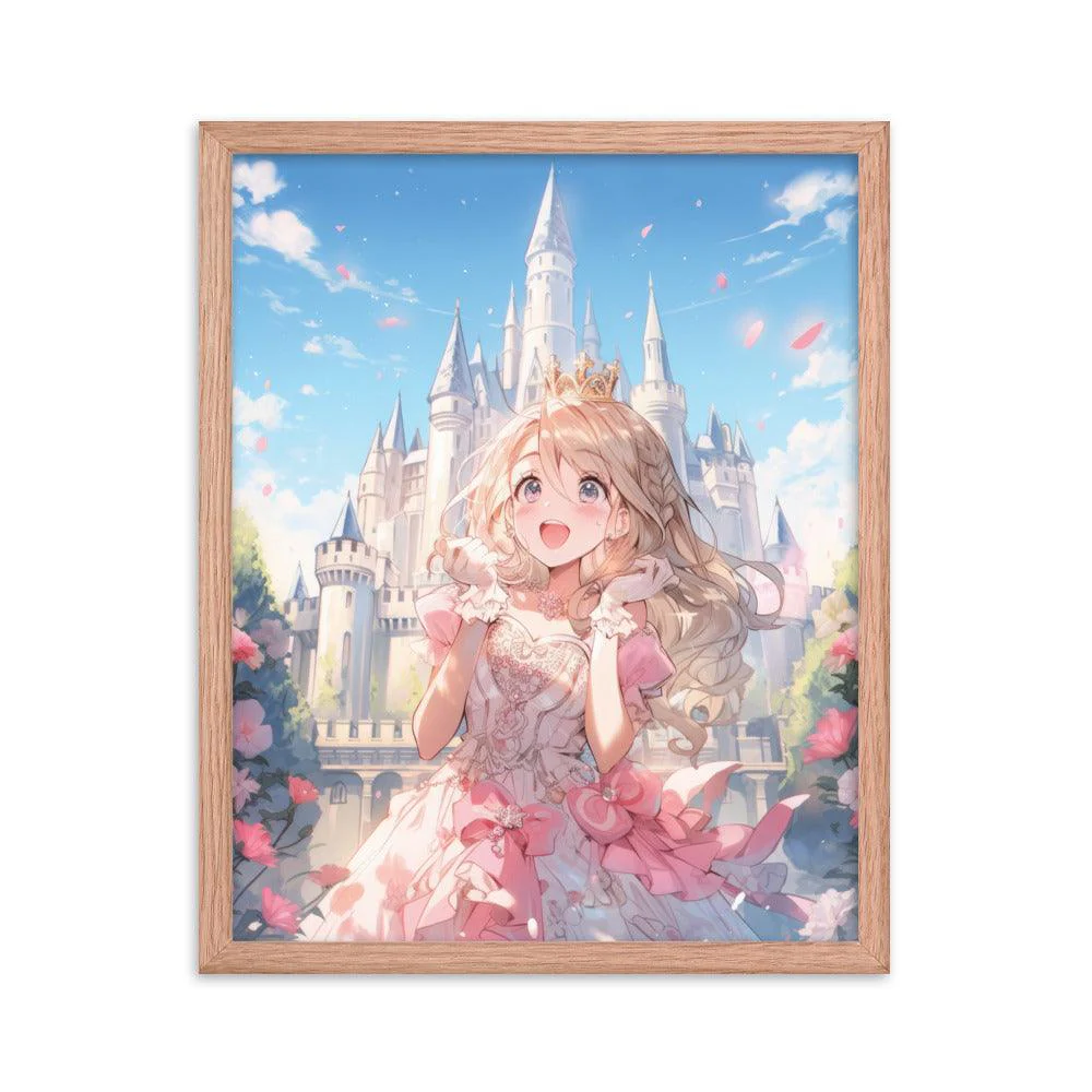 Princess Song in the Garden Anime Poster with Frame - Image 13