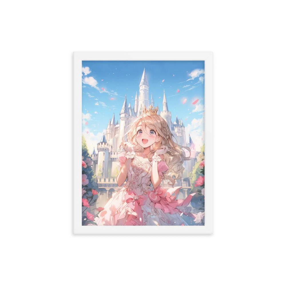 Princess Song in the Garden Anime Poster with Frame - Image 18
