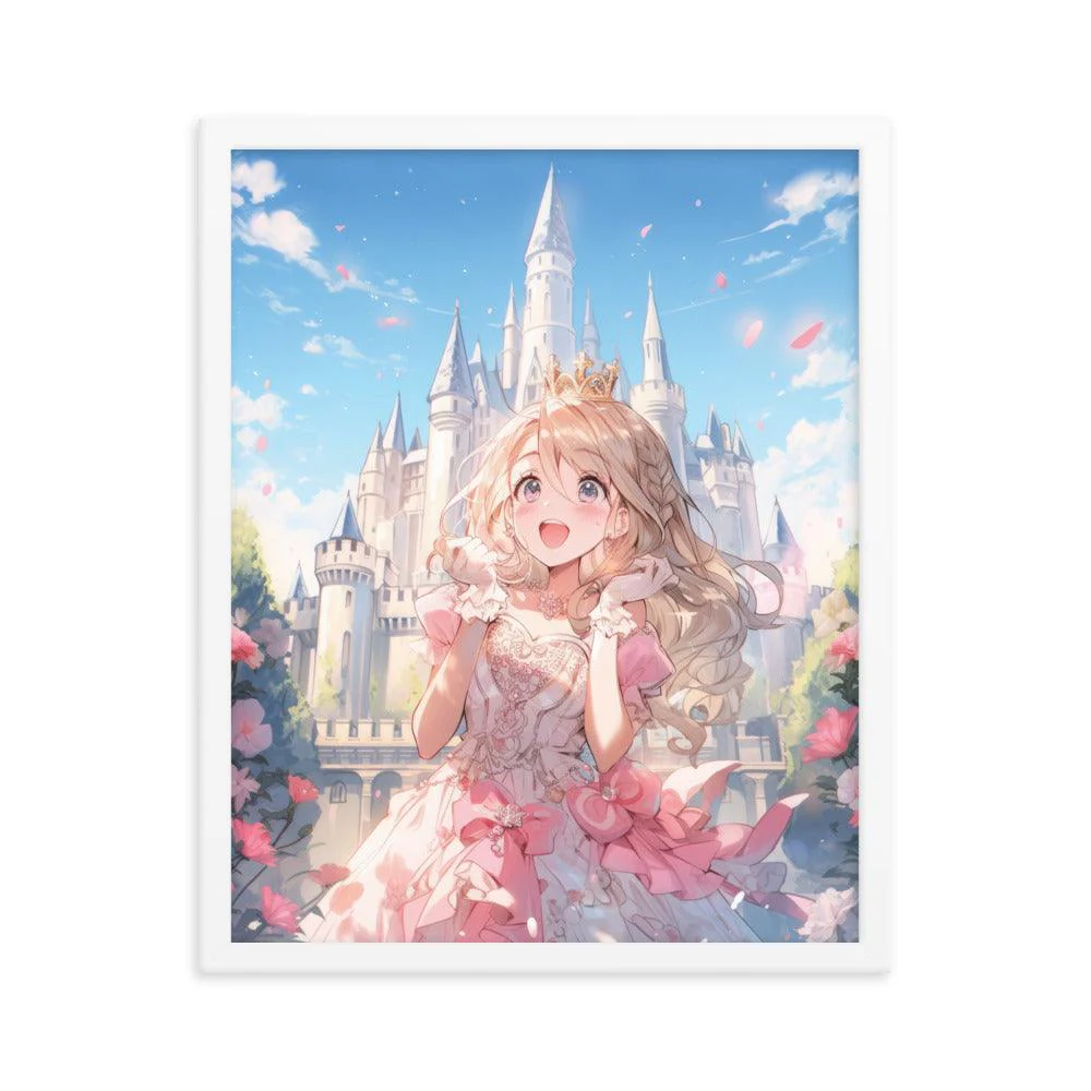 Princess Song in the Garden Anime Poster with Frame - Image 20