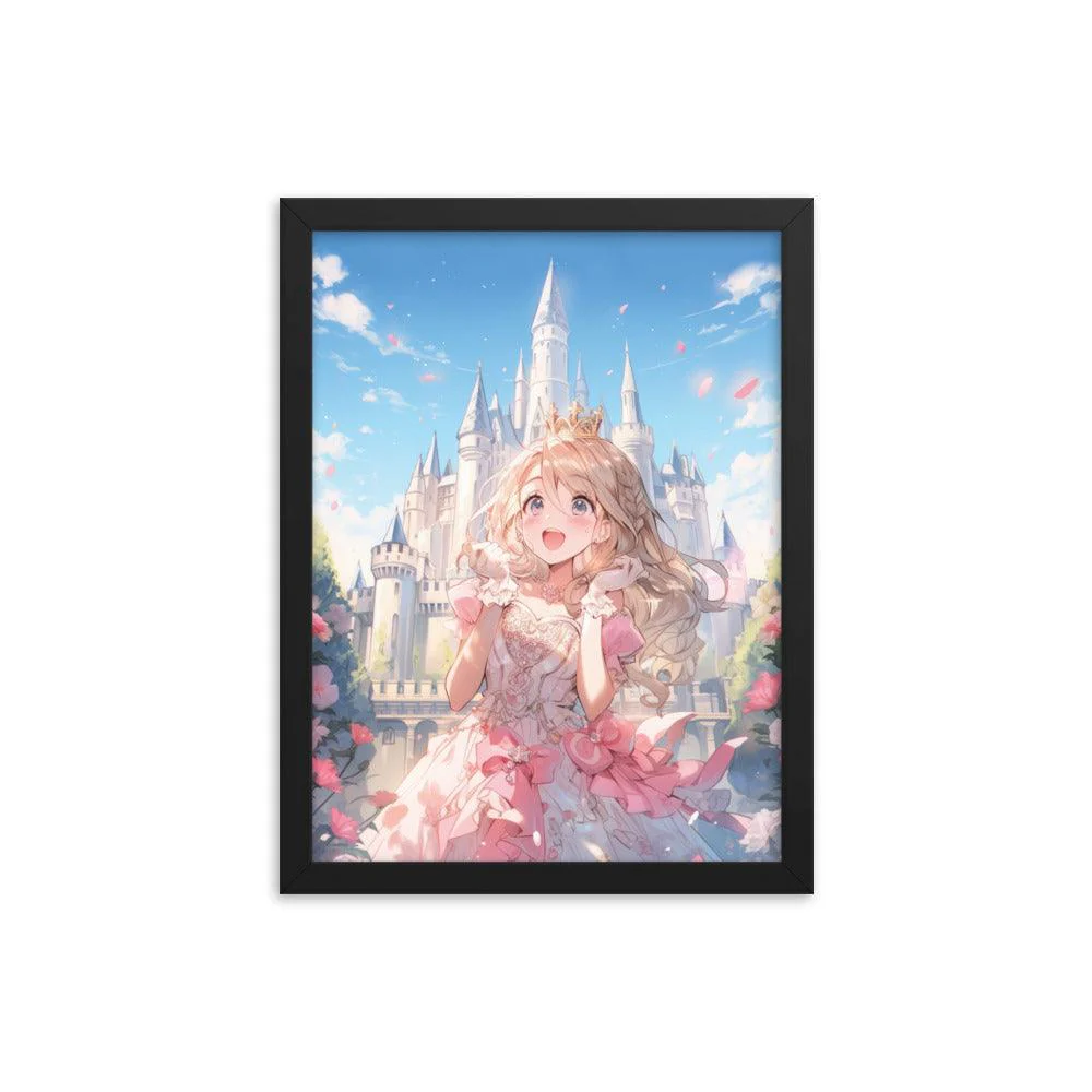 Princess Song in the Garden Anime Poster with Frame - Image 5