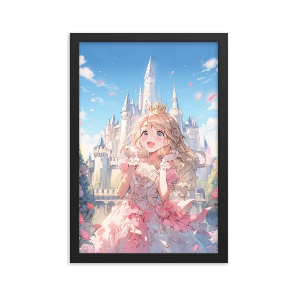 Princess Song in the Garden Anime Poster with Frame - Image 6