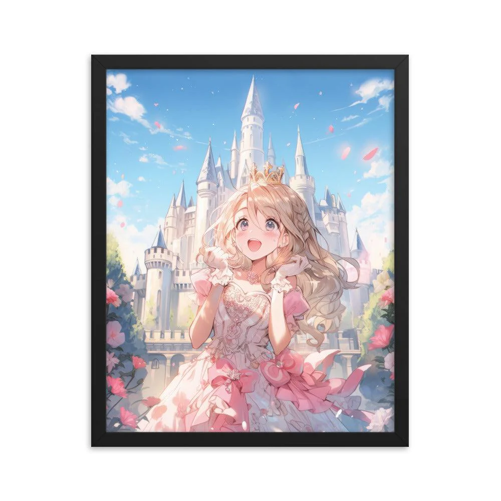 Princess Song in the Garden Anime Poster with Frame - Image 7