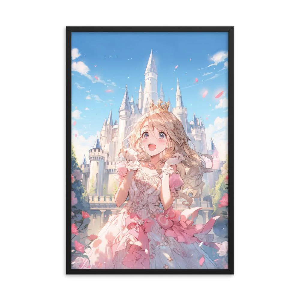 Princess Song in the Garden Anime Poster with Frame - Image 8