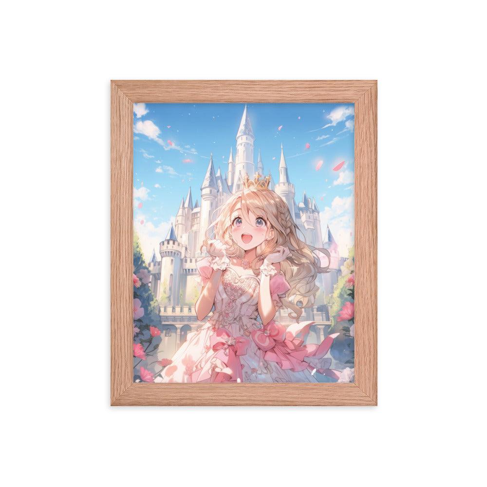 Princess Song in the Garden Anime Poster with Frame - Image 9
