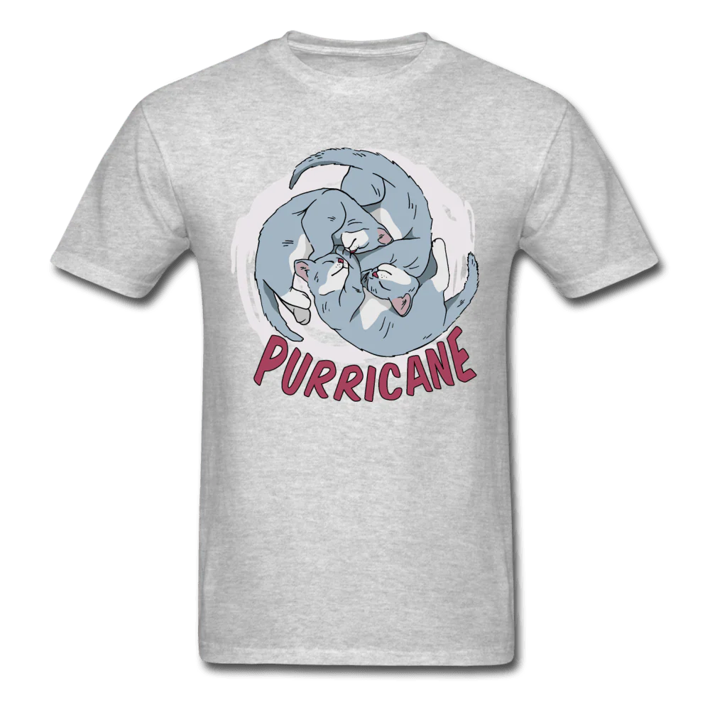 Purricane Cat Cyclone Unisex T-Shirt - Image 3