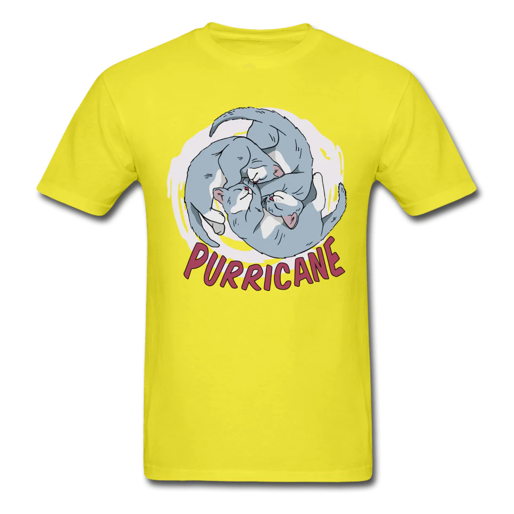Purricane Cat Cyclone Unisex T-Shirt - Image 5