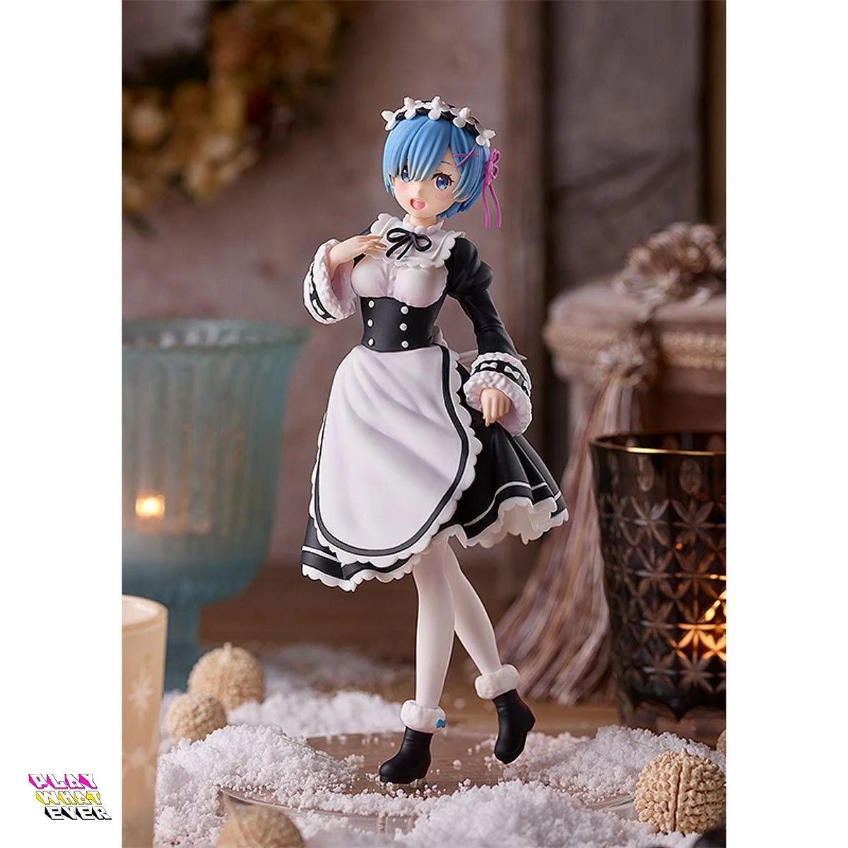 Re:Zero Rem Ice Season Version Pop Up Parade Statue - Image 3