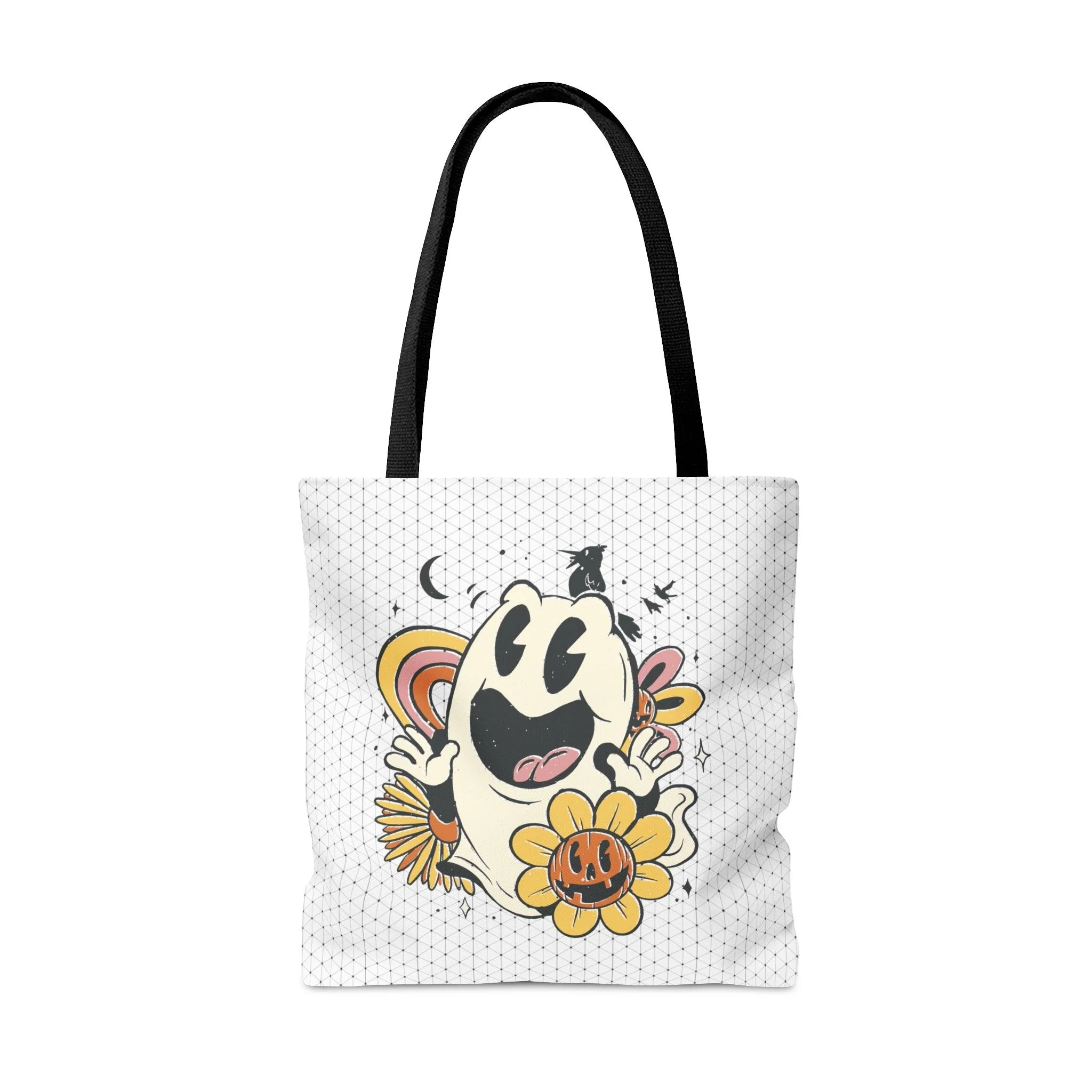 Retro Ghost Tote Bag - Image 2