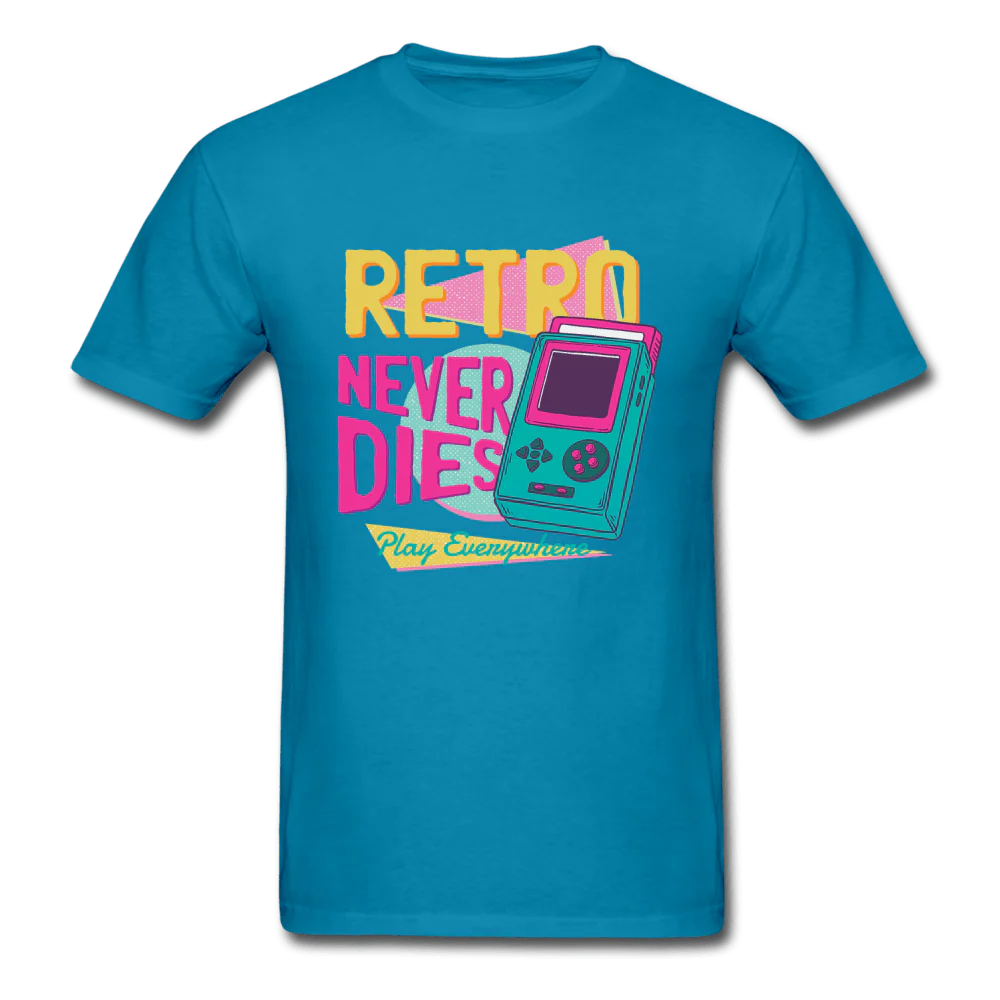 Retro Never Dies Play Everywhere Unisex T-Shirt - Image 3