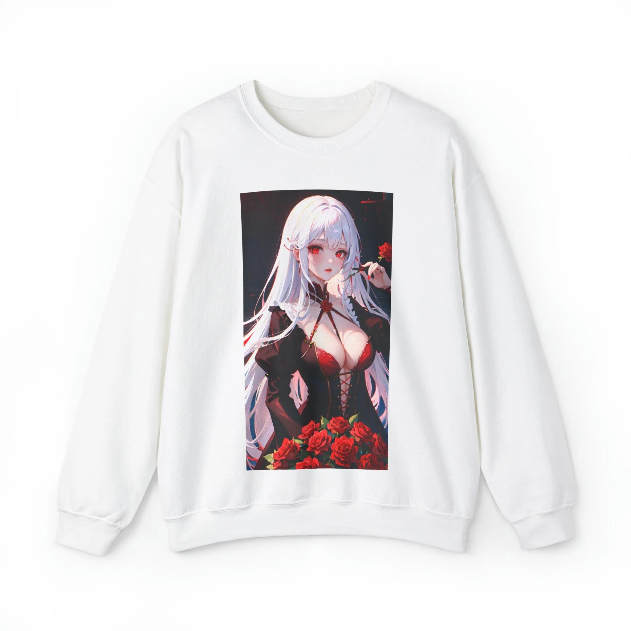 Rose Queen Anime Scene Unisex Sweatshirt - Image 6
